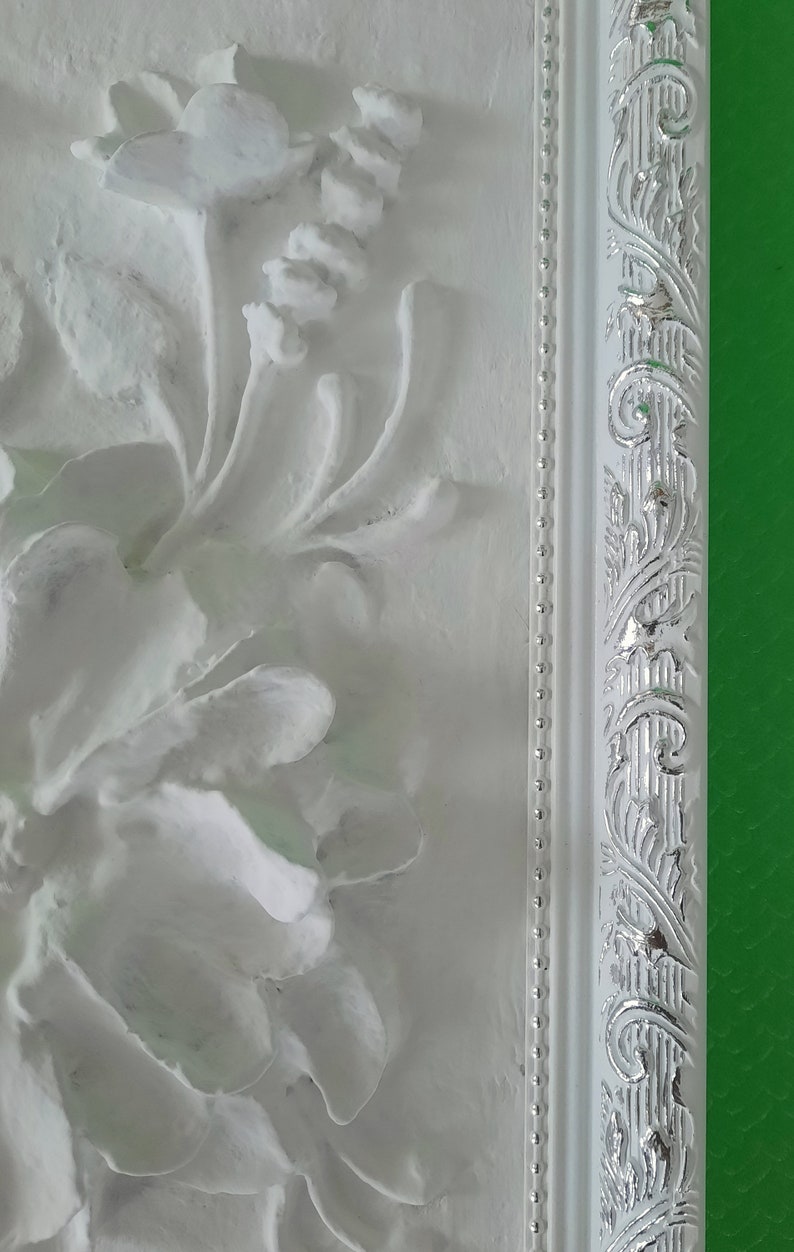 Plaster Wall Art Botanical Sculpture Framed Wall Art Relief 3d Etsy Plaster Wall Art Botanical Sculpture Framed Wall Art Relief 3d Etsy