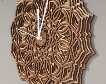 Download Mandala Clock Etsy