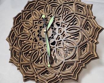 Download Mandala Clock Etsy