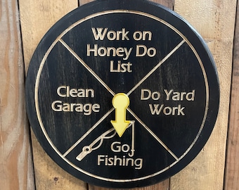 Go Fishing Chore Wheel
