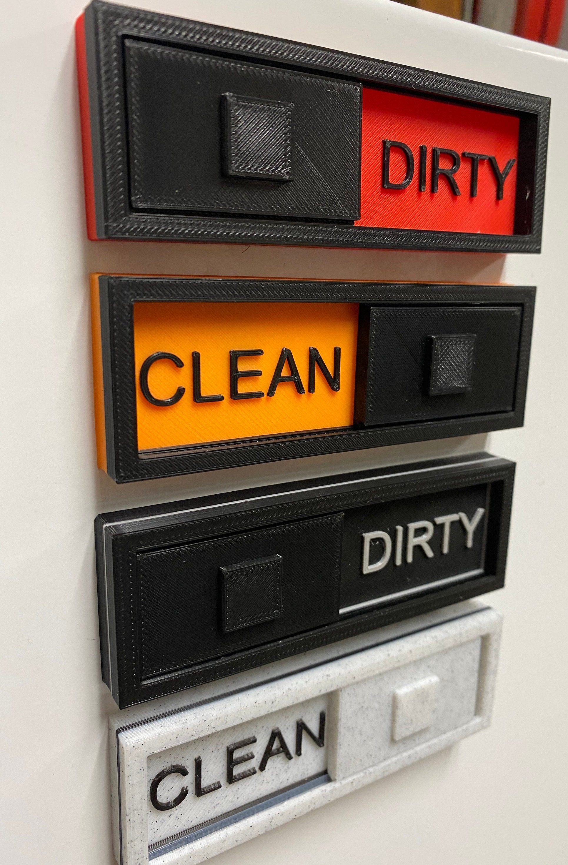 Clean Dirty Dishwasher Magnets / Dishwasher Magnet Reminder 