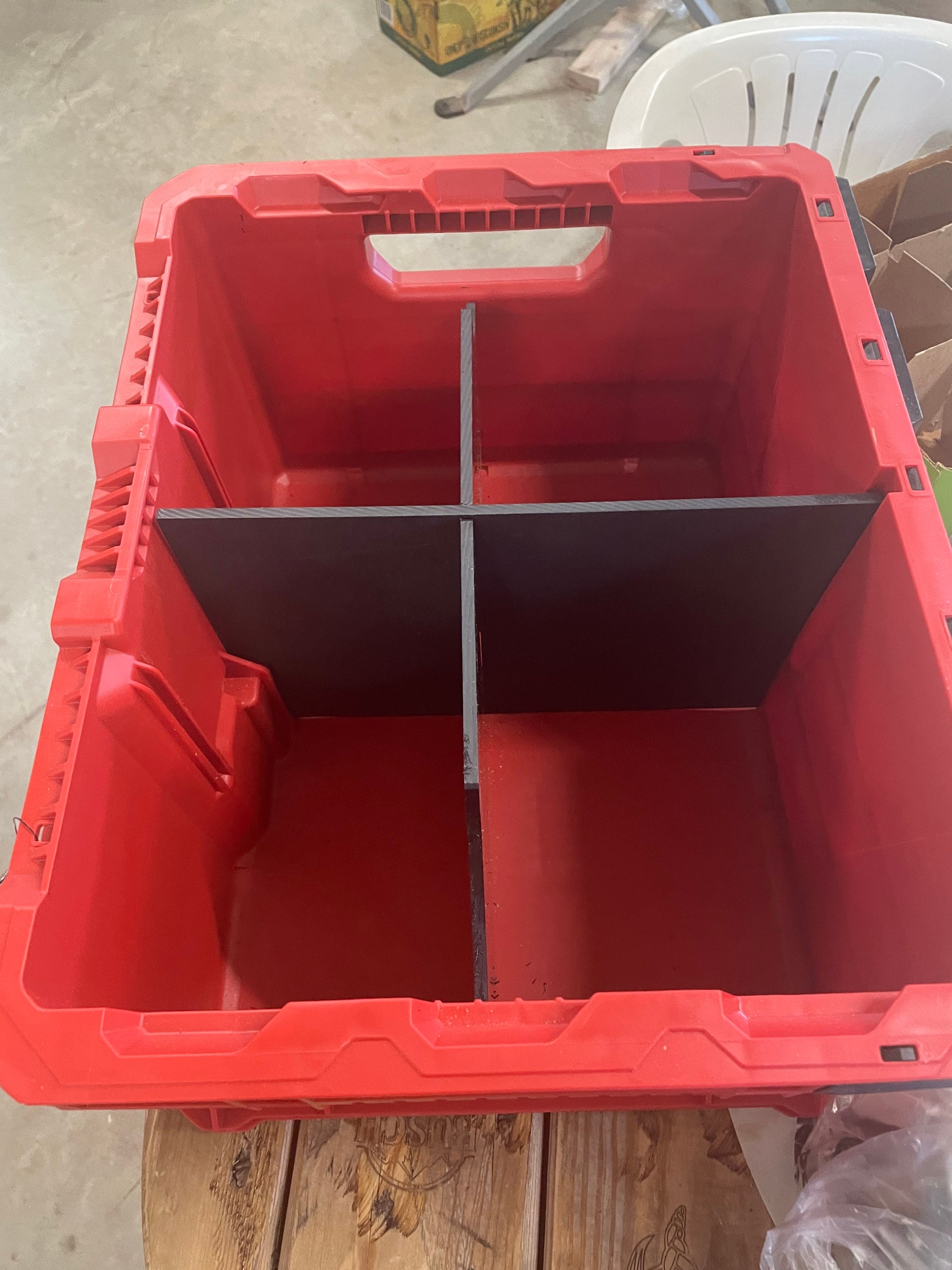 Divider for Milwaukee Packout Crate Etsy