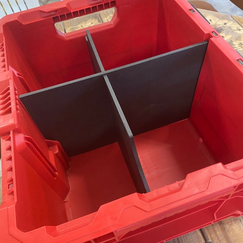 2 Packout Crate Dividers for Two Crates Etsy