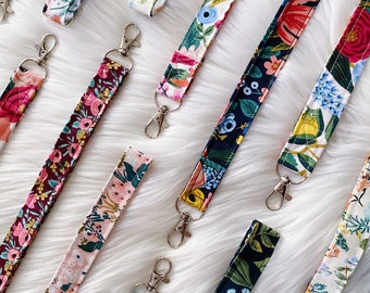 LIMITED EDITION Rifle Paper Co Lanyards | Cute Key Chains | Nurse Lanyards | Breakaway Lanyards & Keychains | Teacher Lanyards | Gift Ideas