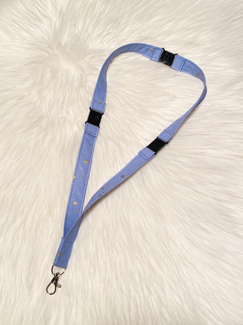 Nurse TRIPLE BREAKAWAY LANYARD Nursing Lanyard Safety Lanyard Breakaway Clips Nursing Gifts Cute Lanyards Safety Neck Strap image 2