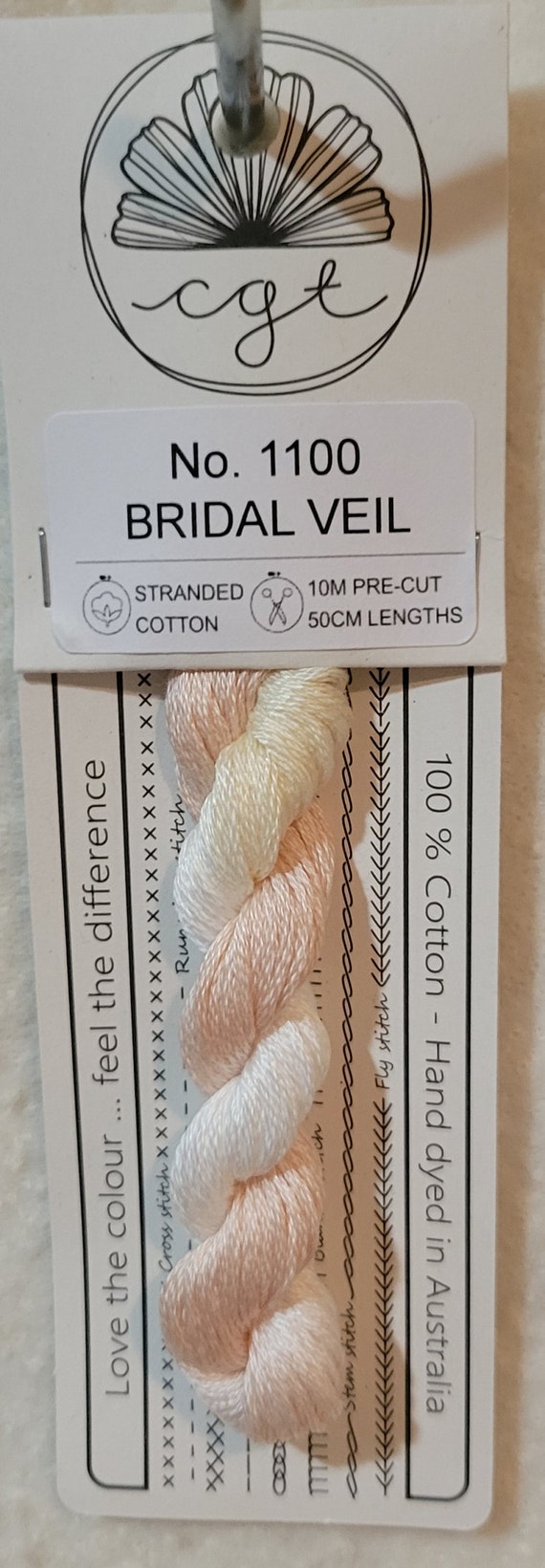 Cottage Garden Threads - 1100 Bridal Veil Cottage Garden Threads - 1100 Bridal Veil