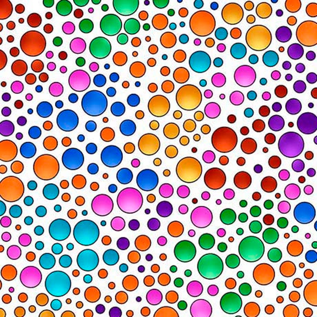 26374-ZX Carnivale White Multi Dots. Priced by the Half Yard. - Etsy 26374-ZX Carnivale White Multi Dots. Priced by the Half Yard. - Etsy