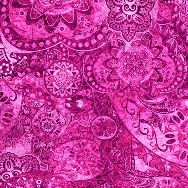 26956-P Quilting Treasures Bohemian Sugar Magnolia. Priced by the half yard.