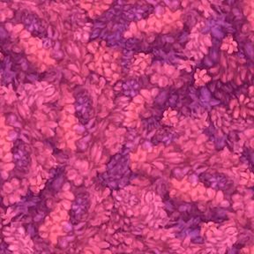 Mystical Unicorn 30614P Floral Texture Pink. Priced by the Half