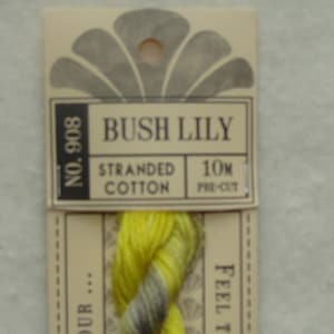 Cottage Garden Thread - 908 Bush Lily