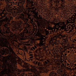 26956-A Quilting Treasures Bohemian Rhapsody Brown Eyed Girl. Priced by the half yard.