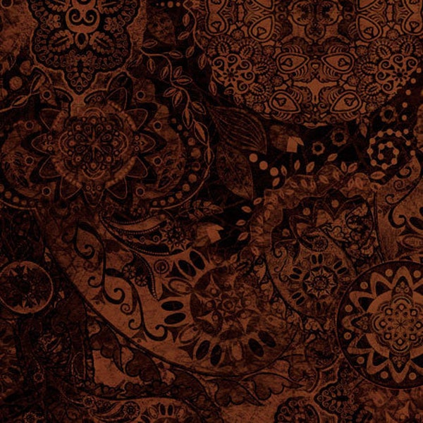 26956-A Quilting Treasures Bohemian Rhapsody Brown Eyed Girl. Priced by the half yard.