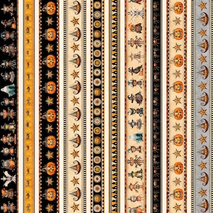 Jeepers Creepers 31013X Border Stripe. Priced by the half yard.