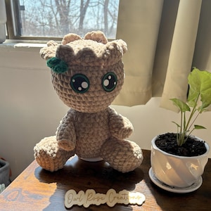 Handmade Groot Plushie: Guardians of the Galaxy Stuffed Toy