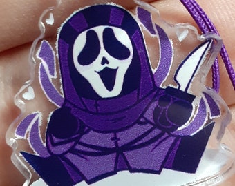 Chibi Ghost Slasher Mini Acrylic Charm