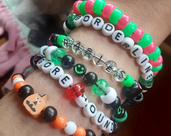 Alt/Punk/Scene Kandi Bracelets