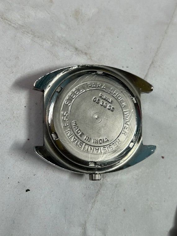 Hmt Kohinoor black  Dial 17 Jewels rare Vintages … - image 5