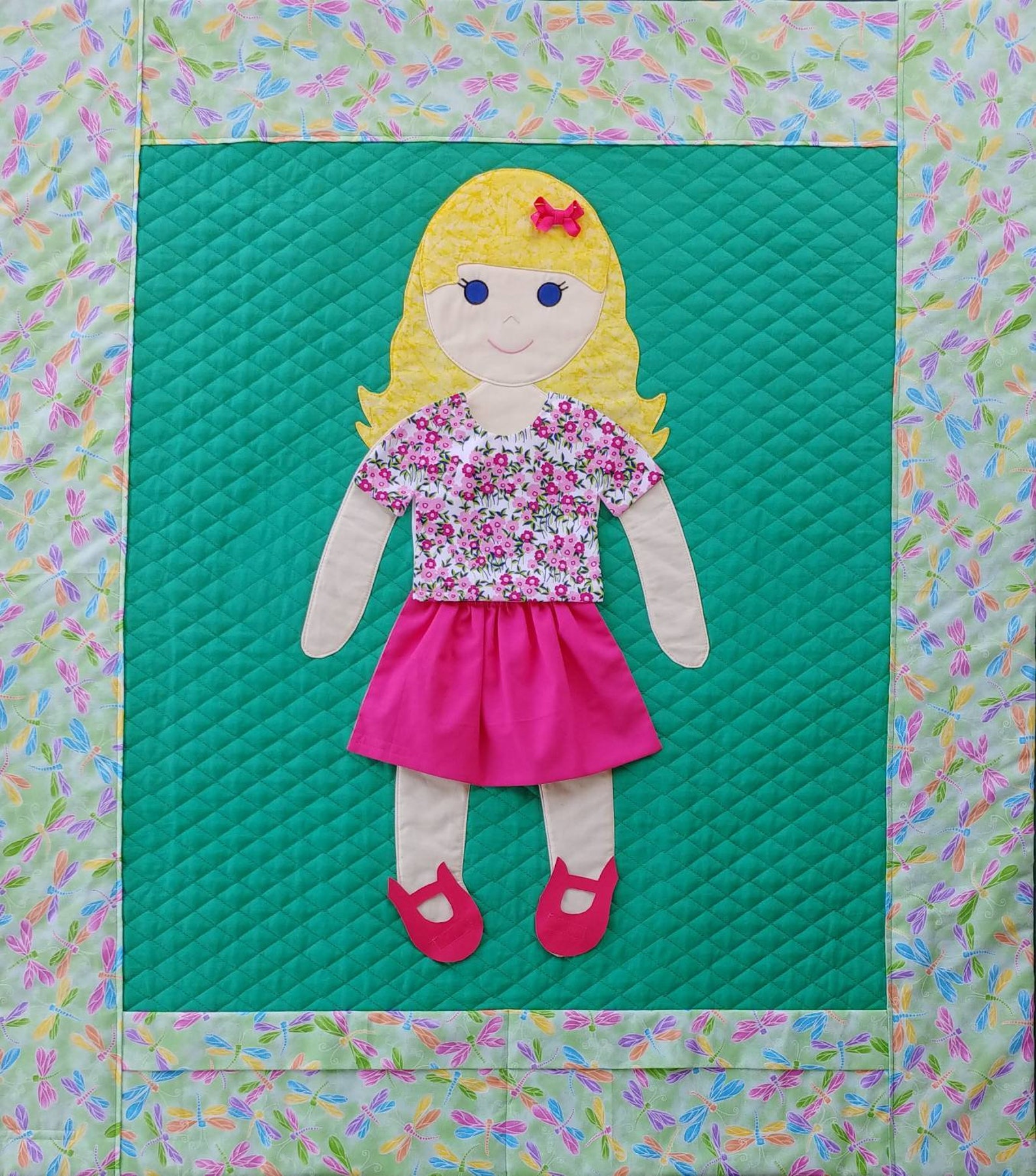 Lily Paper Doll Quilt for Baby or Young Girl Motor Skills and Etsy