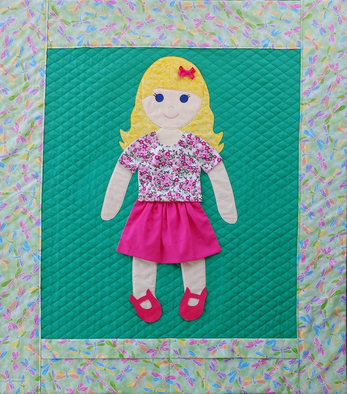 Lily Paper Doll Quilt for Baby or Young Girl Motor Skills and Etsy