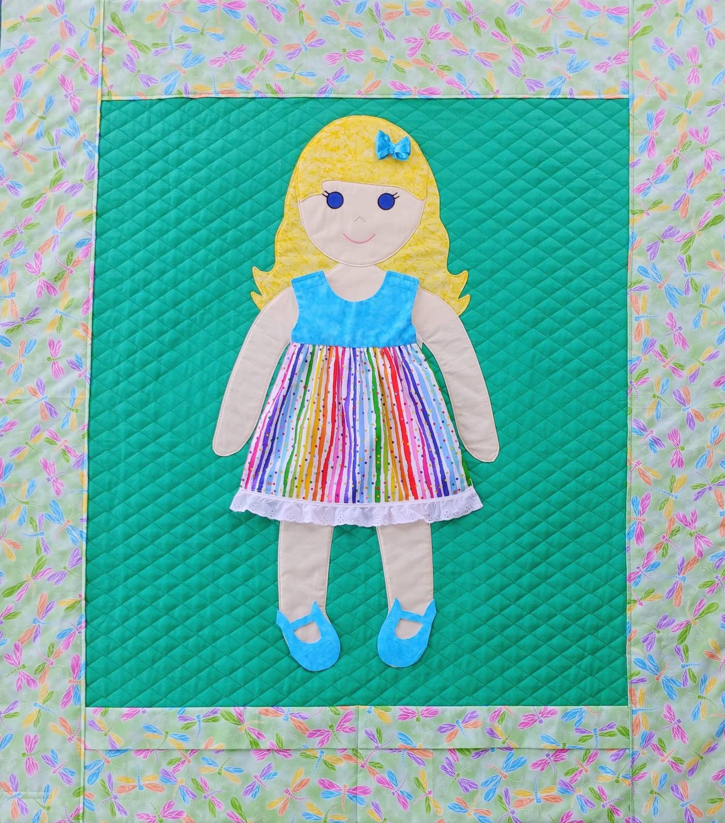 Lily Paper Doll Quilt for Baby or Young Girl Motor Skills and Etsy