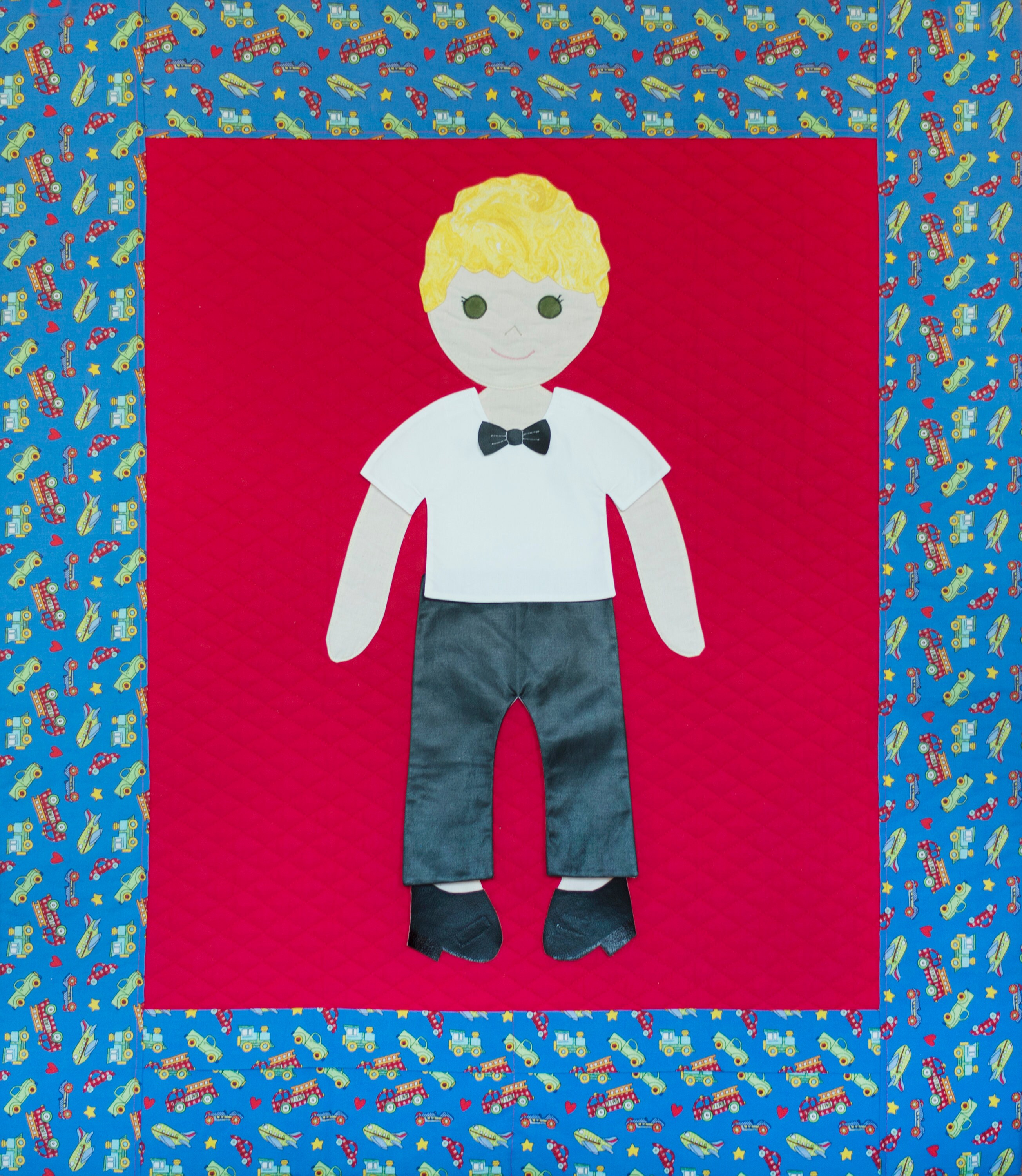 Girl and Boy Paper Doll Quilt Pattern With Clothes Digital Etsy