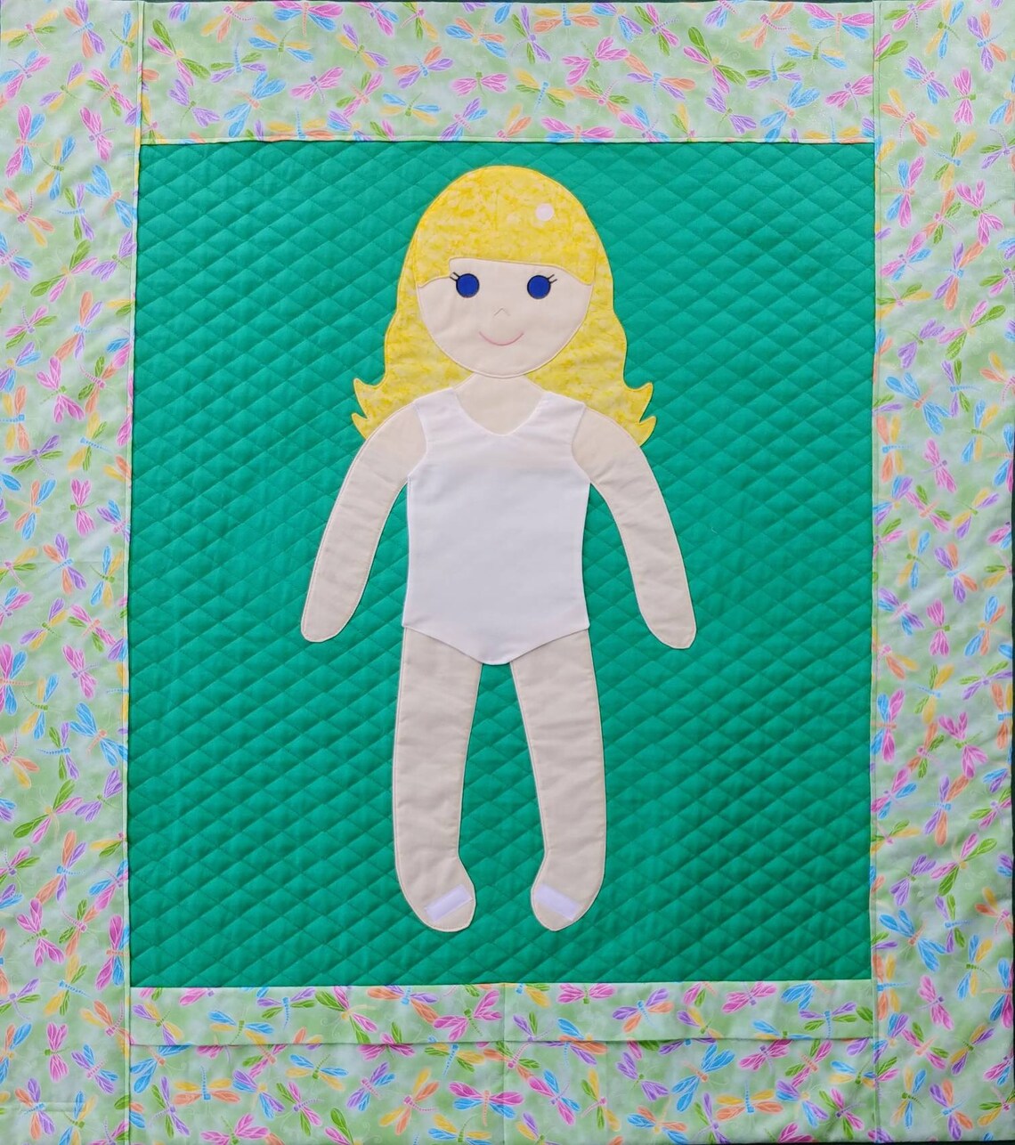 Lily Paper Doll Quilt for Baby or Young Girl Motor Skills and Etsy