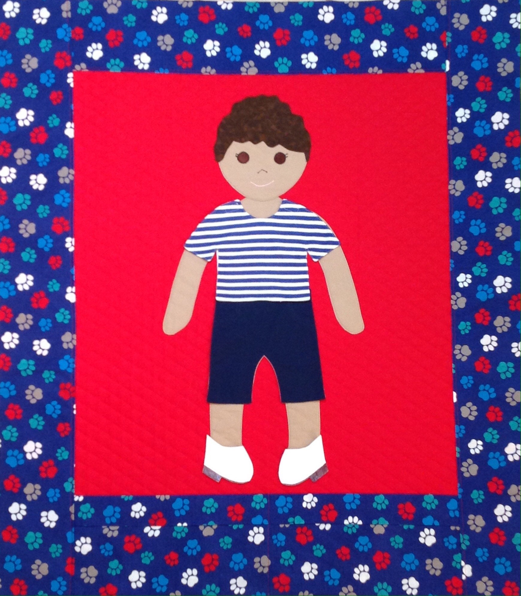 Paper Doll Blanket Pattern for Boy With Clothes for Sewers and Etsy