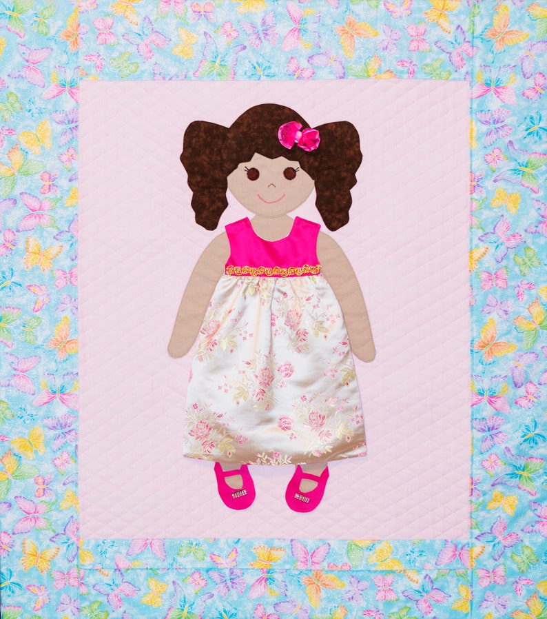 Digital Download for Girl Paper Doll Quilt Pattern With Etsy