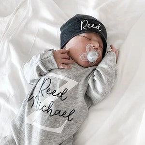 Newborn Boy Coming Home Outfit Boy Going Home Outfit Baby - Etsy