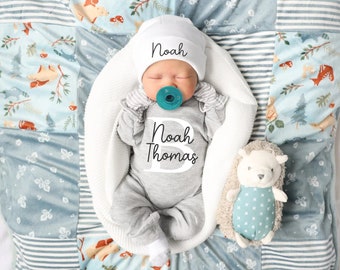 Newborn boy coming home outfit, boy going home outfit, baby boy take home outfit, newborn boy outfit, hospital outfit newborn boy