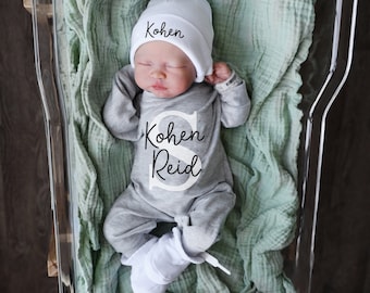 Newborn boy coming home outfit, boy going home outfit, baby boy take home outfit, newborn boy outfit, hospital outfit newborn boy