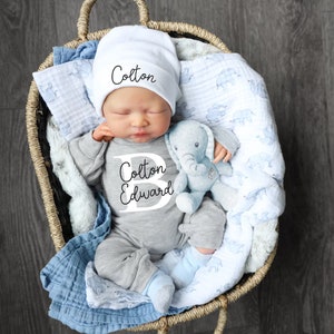 Newborn boy coming home outfit, boy going home outfit, baby boy take home outfit, newborn boy outfit, hospital outfit newborn boy