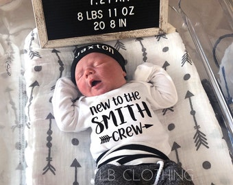 baby's first outfit home