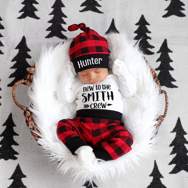 Baby Boy Christmas Outfit Etsy