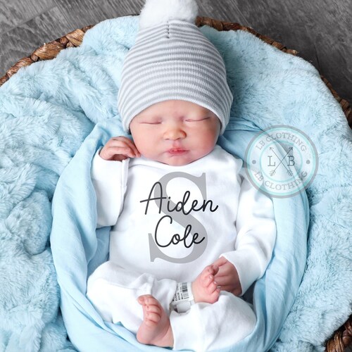 Newborn Boy Coming Home Outfit Boy Going Home Outfit Baby Etsy