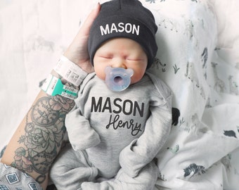 Newborn boy coming home outfit, boy going home outfit, baby boy take home outfit, newborn boy outfit, hospital outfit newborn boy