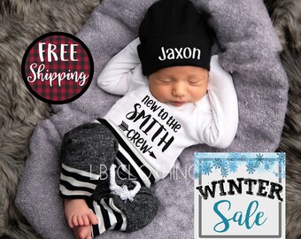 baby boy take me home outfit