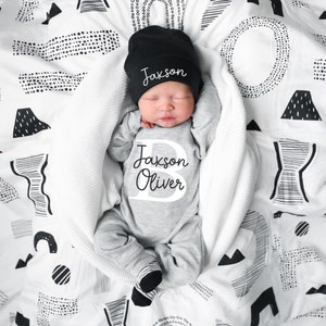 Newborn boy coming home outfit boy going home outfit baby boy take home outfit, newborn boy outfit, hospital outfit newborn boy