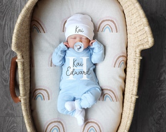 Newborn boy layette nursery outfit Newborn boy coming home outfit boy going home outfit baby boy take home outfit