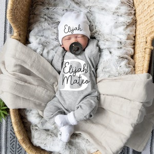 Baby Boy Coming Home Outfit Coming Home Winter Outfit Newborn Boy Baby Boy Personalized Outfit Baby Boy Shower Gift Christmas Baby Boy Etsy Canada