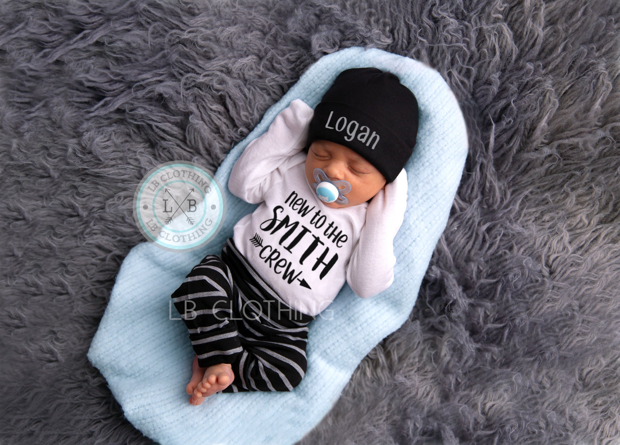 Newborn Boy Coming Home Outfit Baby Boy Take Home Outfit Newborn Outf…