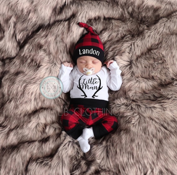 baby's first hospital picture outfit