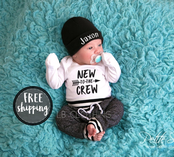 Newborn Boy Coming Home Outfit, Baby Boy Take Home Outfit Newborn Boy  Outfit, Take Me Home Outfit for Boys, Hospital Outfit for Newborn Boy 