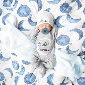 Newborn boy coming home outfit, boy going home outfit, baby boy take home outfit, newborn boy outfit, hospital outfit newborn boy image 5