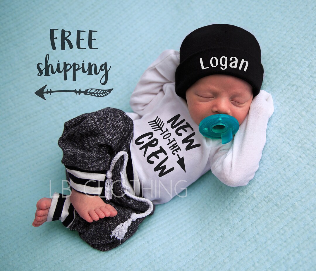 Baby Boy Coming Home Outfit, Personalized Baby Boy, Newborn Boy Outfit