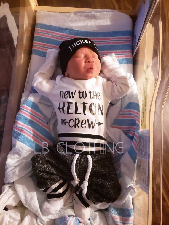 Newborn Coming Home Outfit Gender Neutral Hospital Outfit