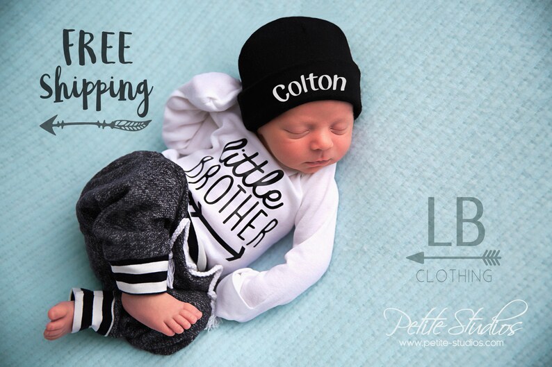 Baby Boy Hospital Outfit Baby Boy Coming Home Outfit Newborn Etsy