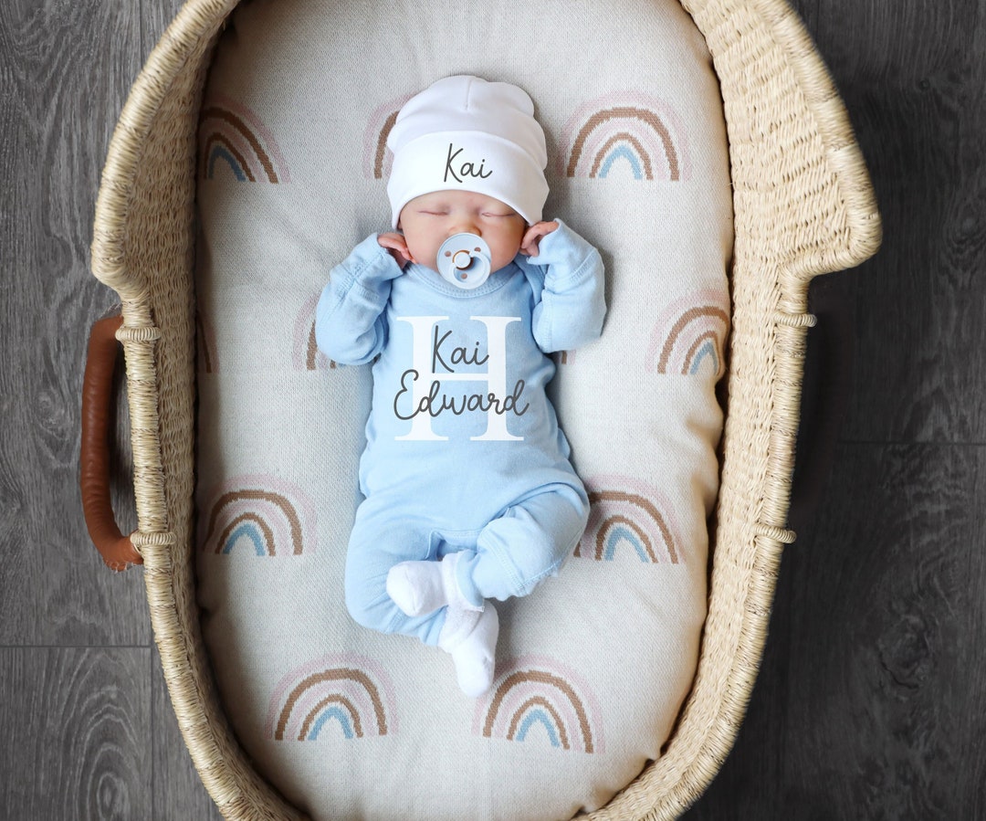 Newborn Boy Layette Nursery Outfit Newborn Boy Coming Home Outfit Boy