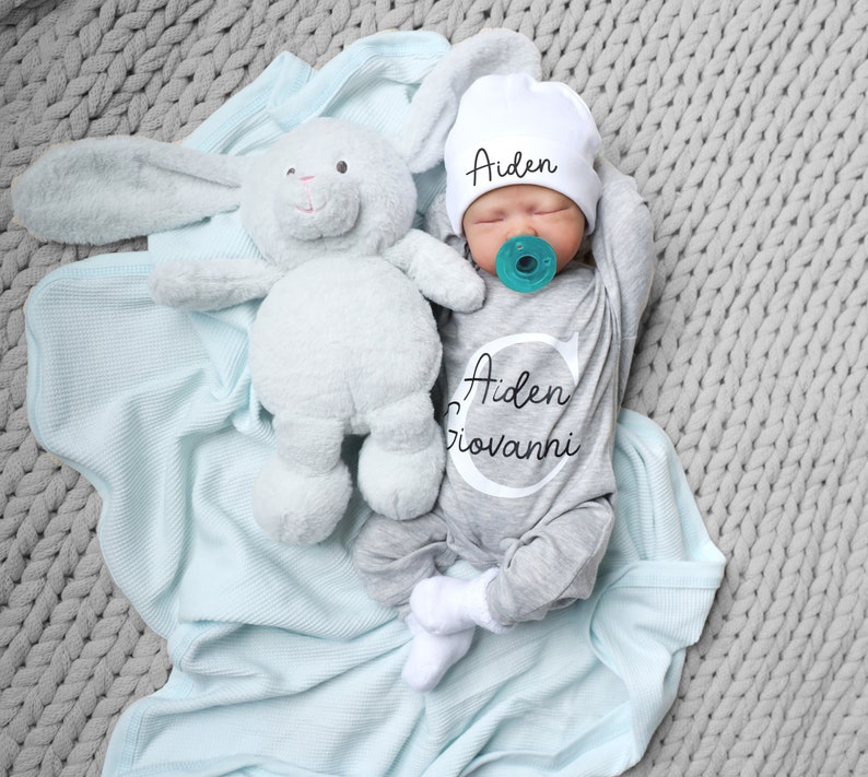 Newborn boy coming home outfit, boy going home outfit, baby boy take home outfit, newborn boy outfit, hospital outfit newborn boy image 7