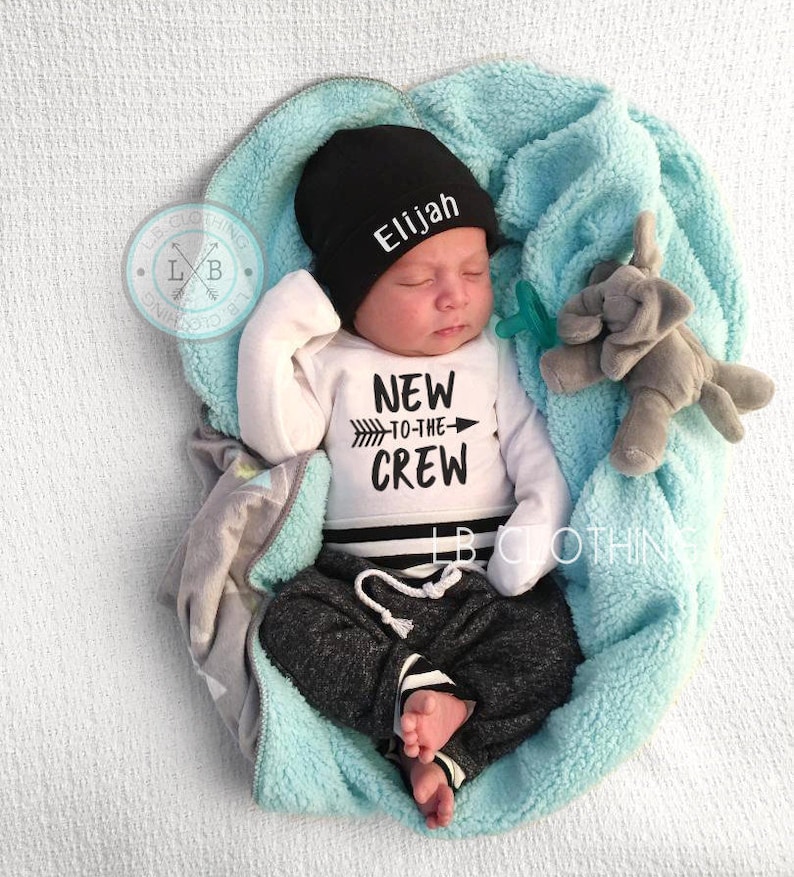 Newborn Boy Coming Home Outfit Baby Boy Take Home Outfit - Etsy